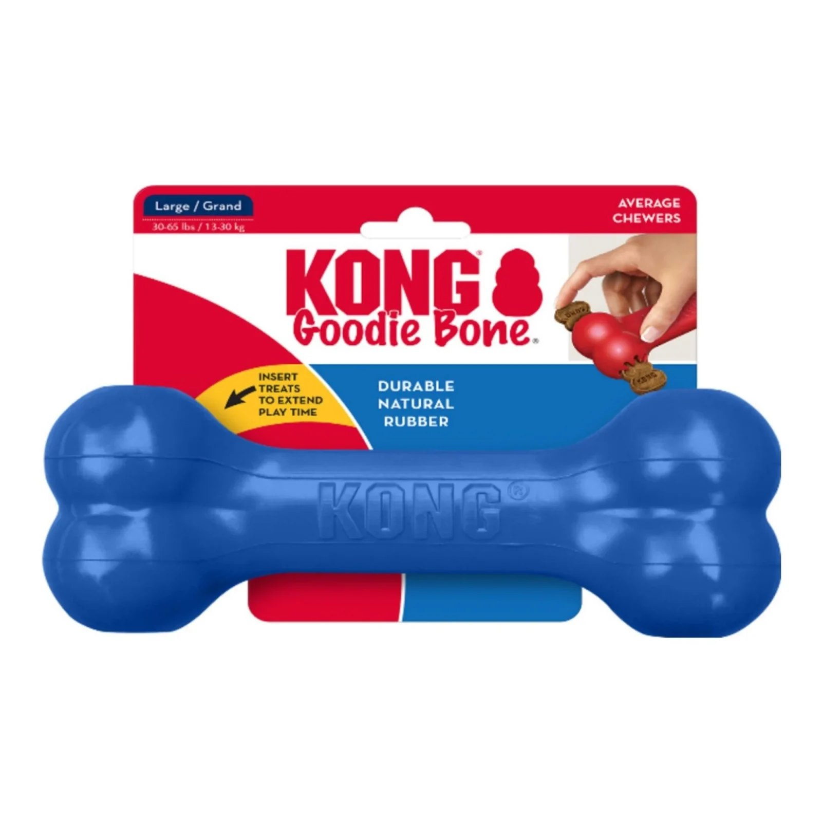 KONG Old Glory Goodie Bone Dog Toy X-Large