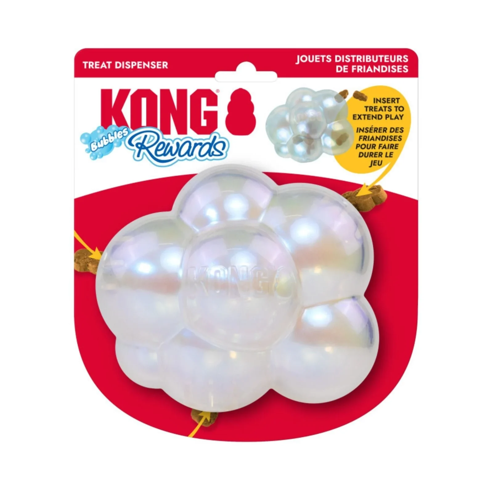 KONG Rewards Bubbles Treat Dispenser Dog Toy Medium