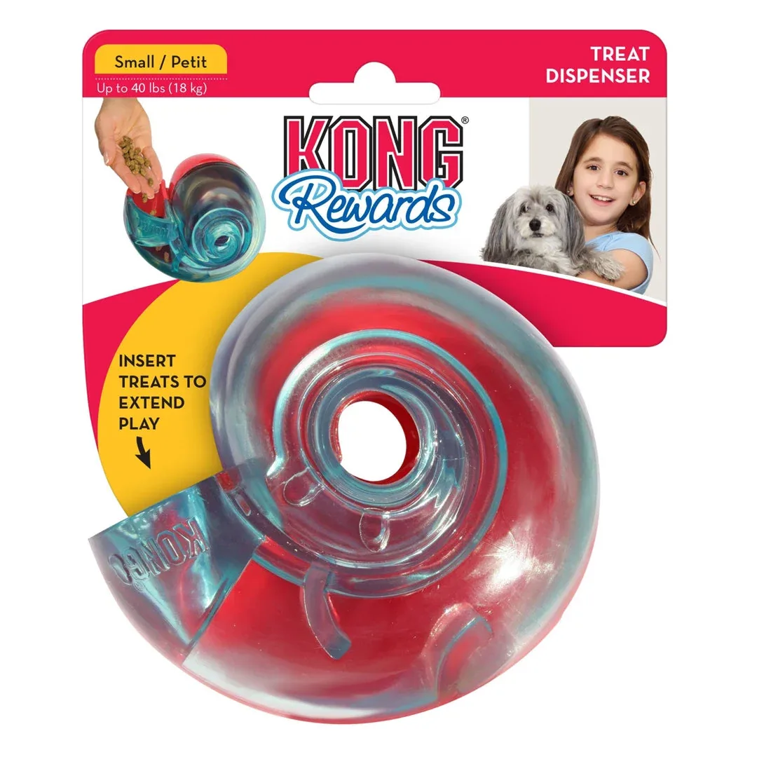 KONG Rewards Shell Treat Dispenser Dog Toy Small - Image 2