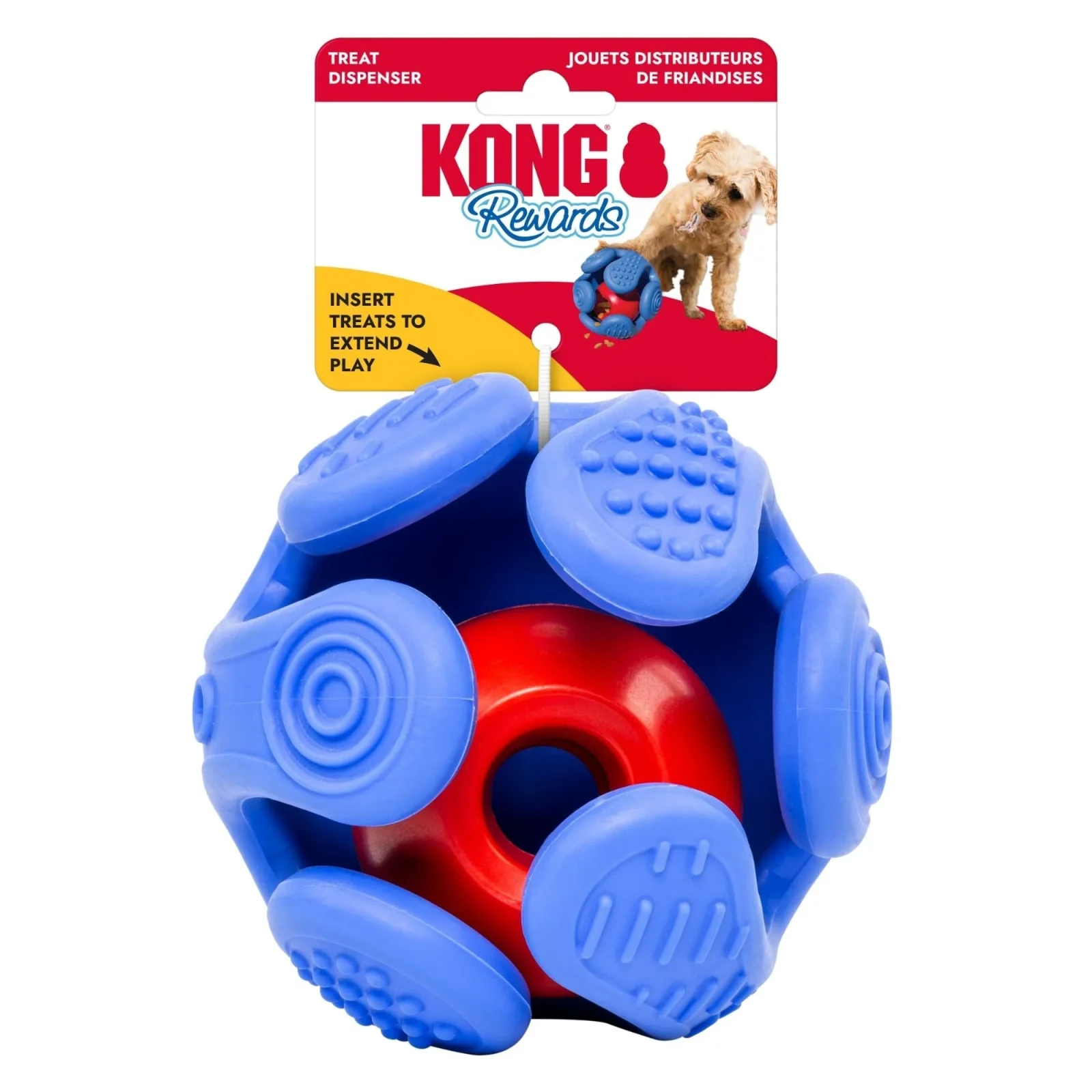 KONG Rewards Wrapz Treat Dispenser Medium/Large