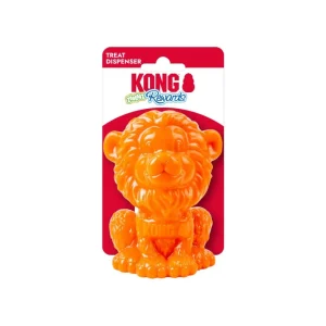 kONG Rewards Zoolooz Lion Dog Toy Medium