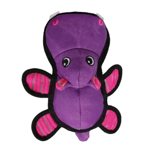 KONG Roughskinz Hippo Dog Toy