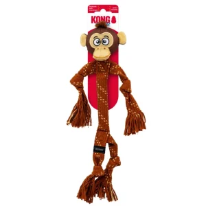KONG Scrubz Safari Monkey Dog Toy Medium