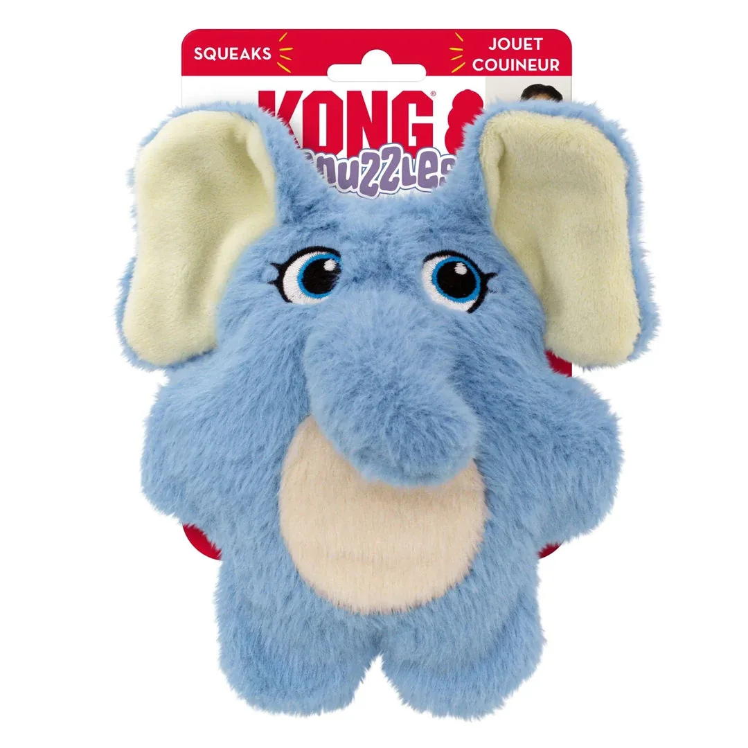 KONG Snuzzles Kiddos Elephant Dog Toy Small