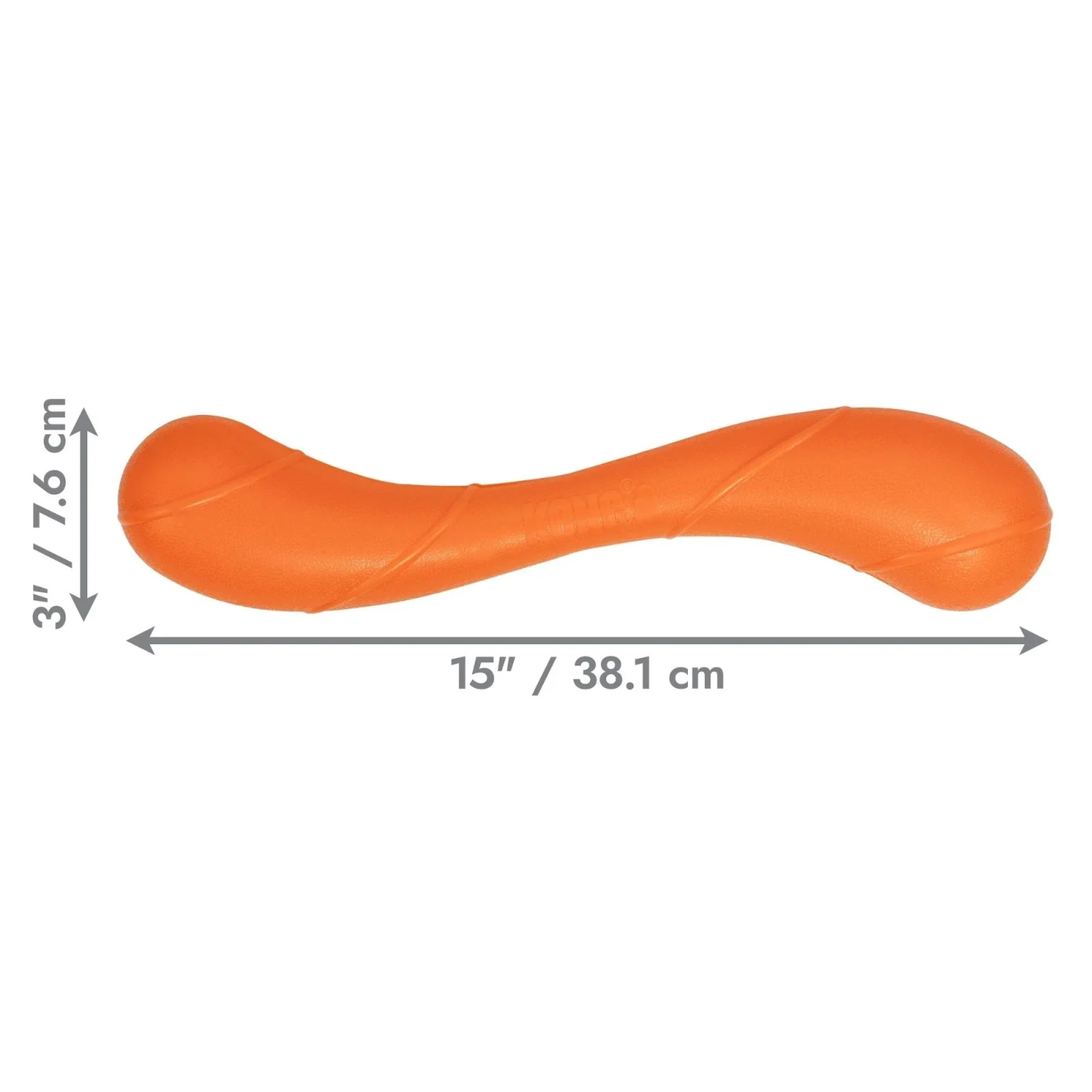 KONG Squeakz Stick Dog Toy Large - Image 2