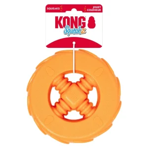 KONG Squeakz Wheel Dog Toy Large