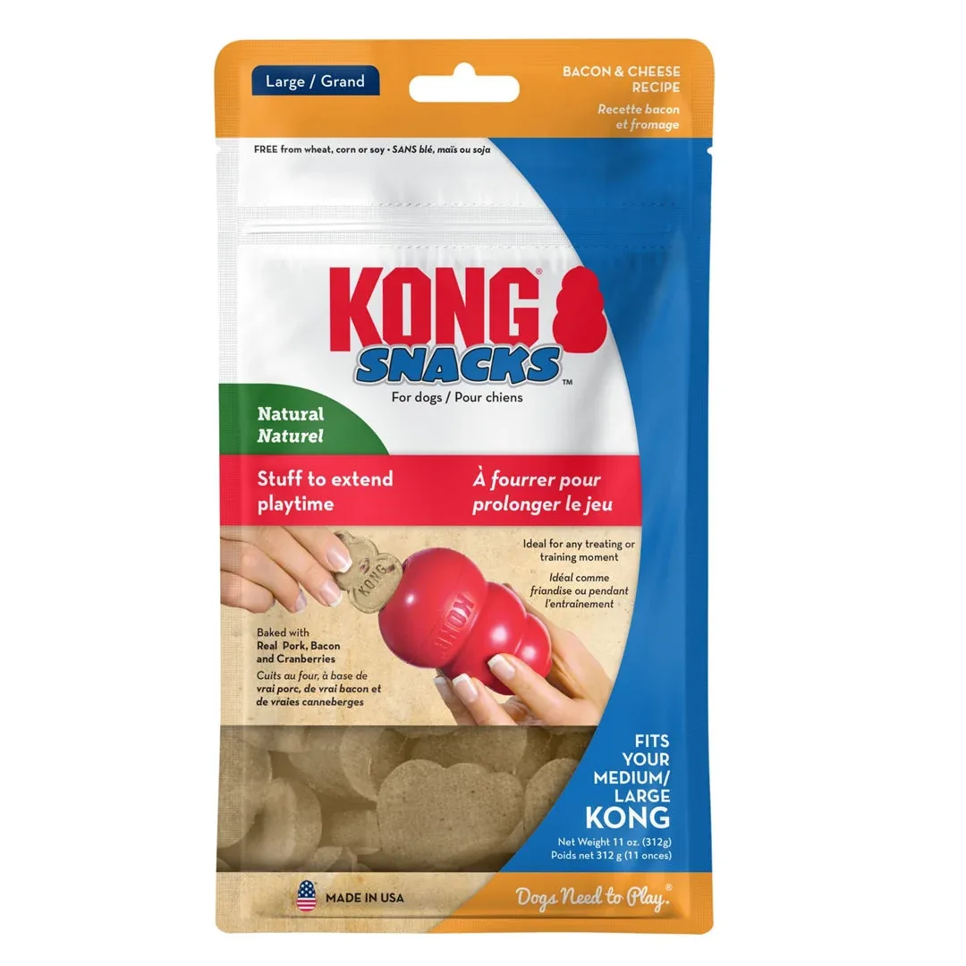 KONG Stuff'N Snacks Dog Treats Bacon & Cheese 1ea/LG, 12 oz - Image 2