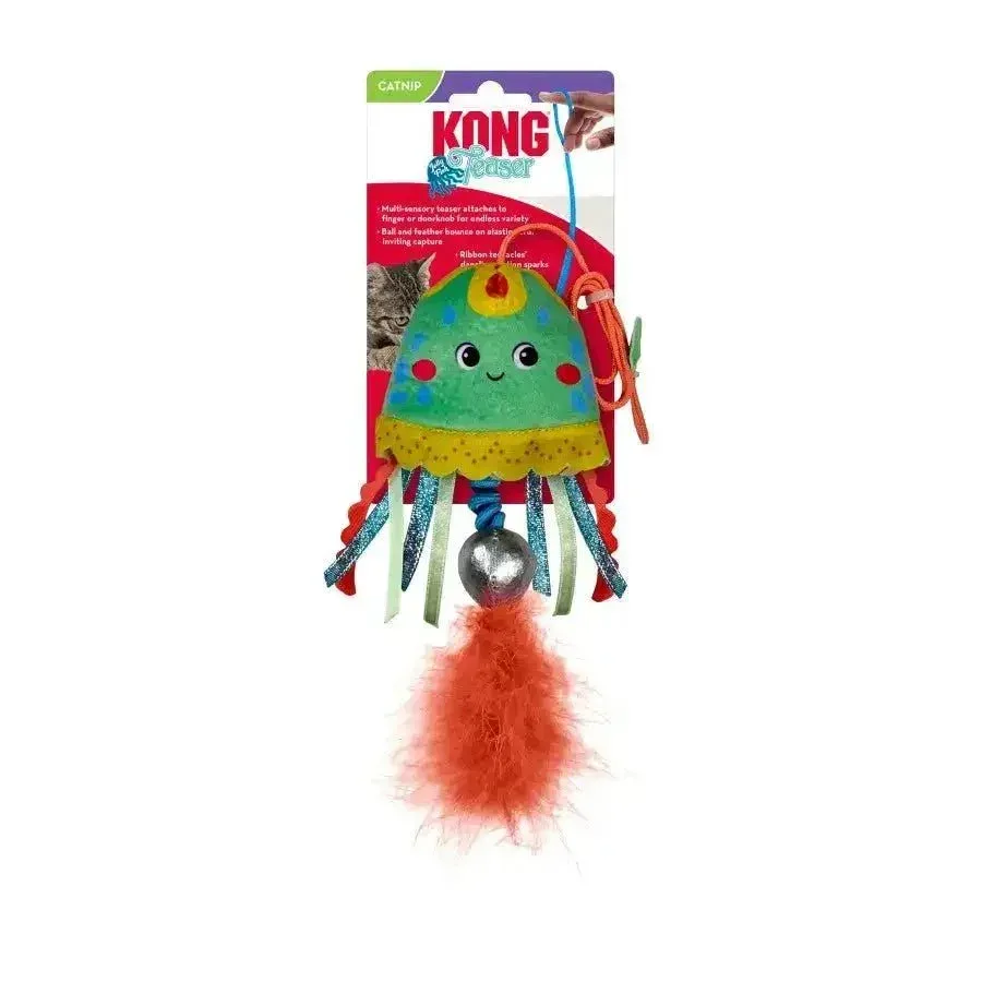 KONG Teaser Jellyfish Cat Toy