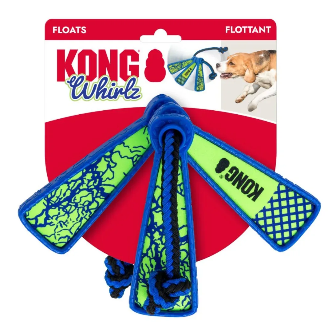 KONG Whirlz Rope Dog Toy Medium/Large