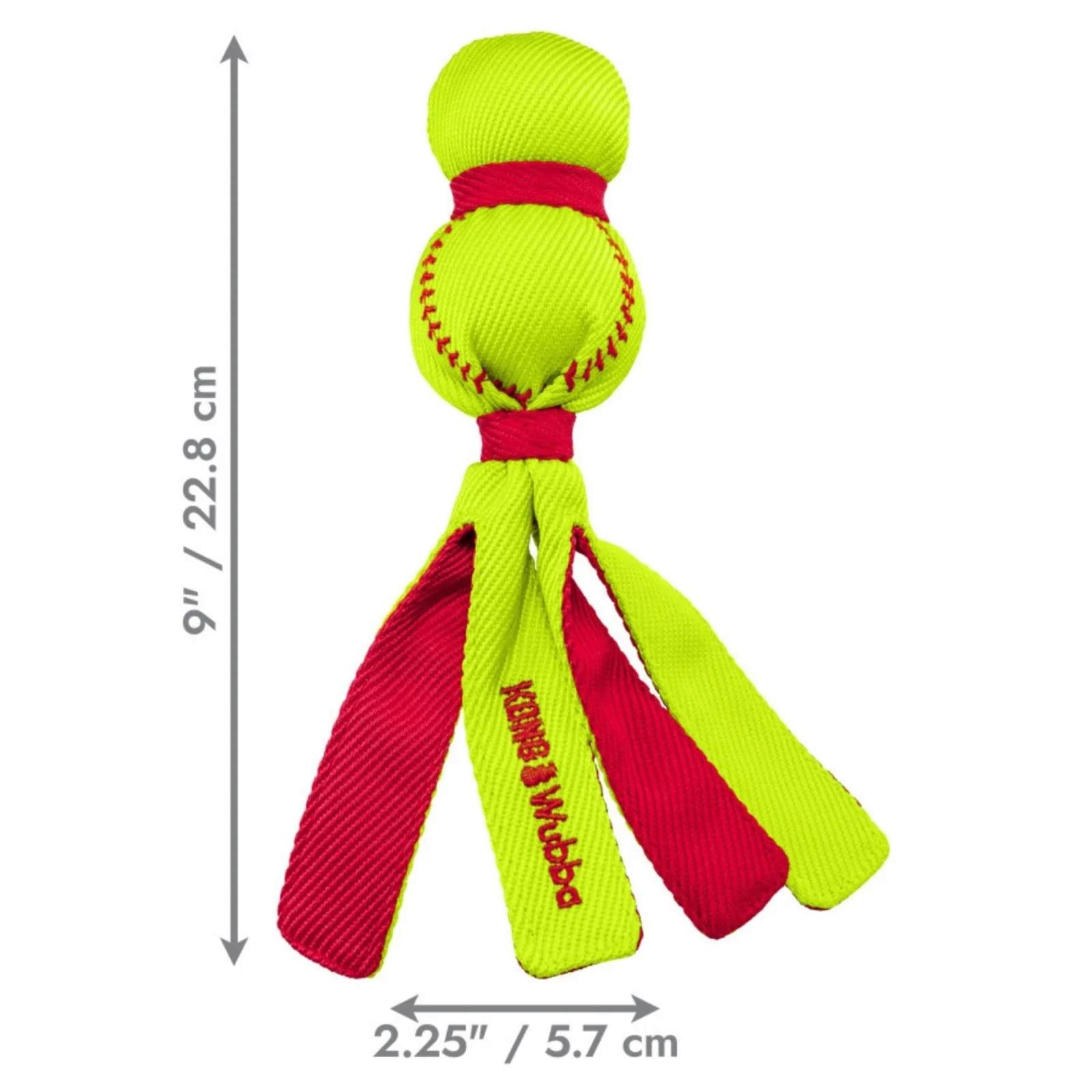 KONG Wubba Sport Softball Dog Toy Small - Image 2