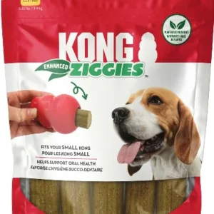 KONG Ziggies« Enhanced Plant-Based Dog Treats Small 7oz