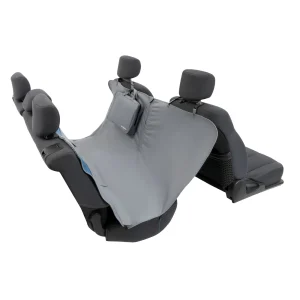 Kurgo® Wander - Water-Resistant - 55" Wide - Charcoal Grey Dog Car Hammock - Seat Cover