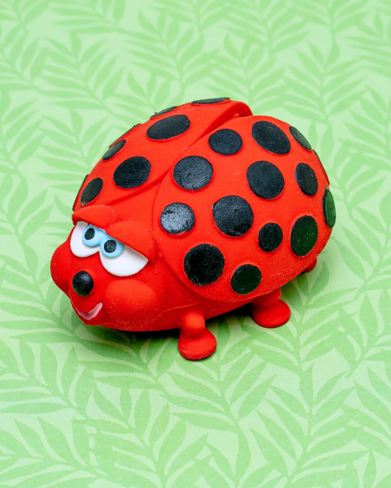 Ladybug Latex Soft Squeaky Dog Toy