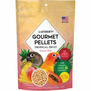 Lafeber Tropical Fruit Gourmet Pellets Conure Bird Food 1.25lb