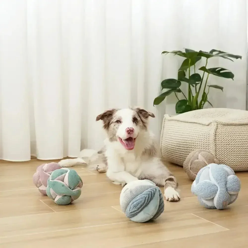 Lambwolf Collective Monti Squeaky Interactive Dog Toys