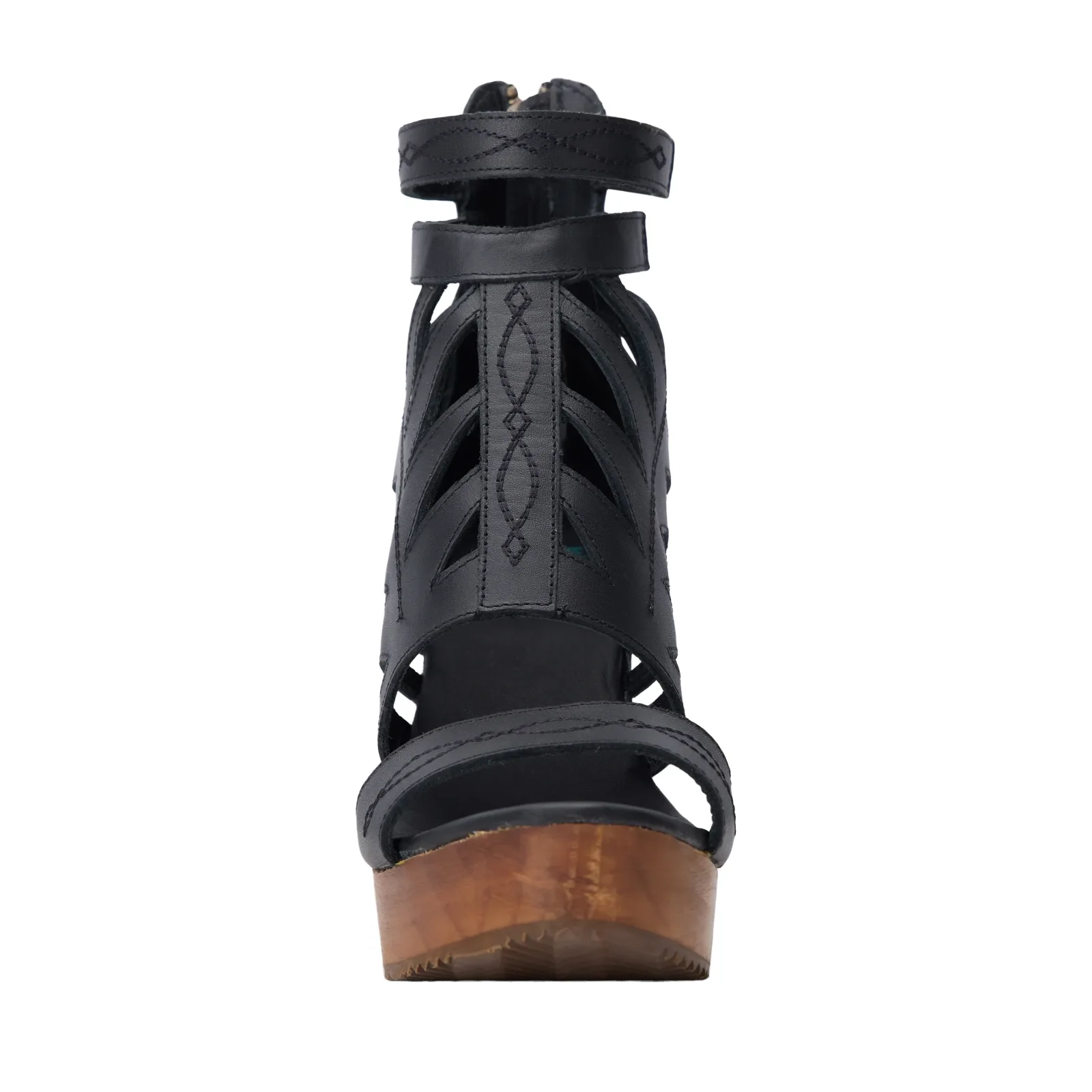 Lane Women`s Jet Black Becca Wedge Sandal - Image 2