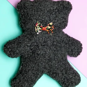 Lavender Bedtime Bear Plush Dog Toy (Made in the USA)