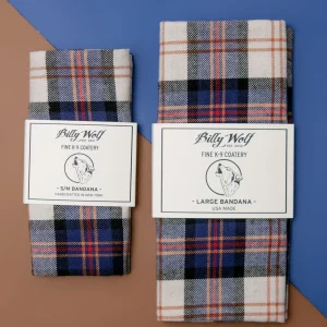 Lawson Plaid Dog Bandana (Made in the USA) (FINAL SALE)