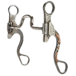 Layton Bits & Spurs Square Port Solid Mouthpiece Bit