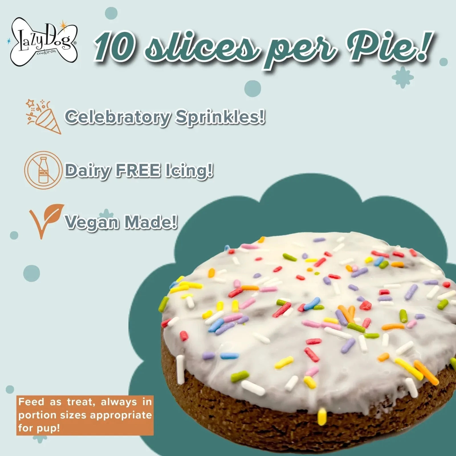 Lazy Dog Happy Adoptiversary Day Pup-PIE 5oz. - Image 2