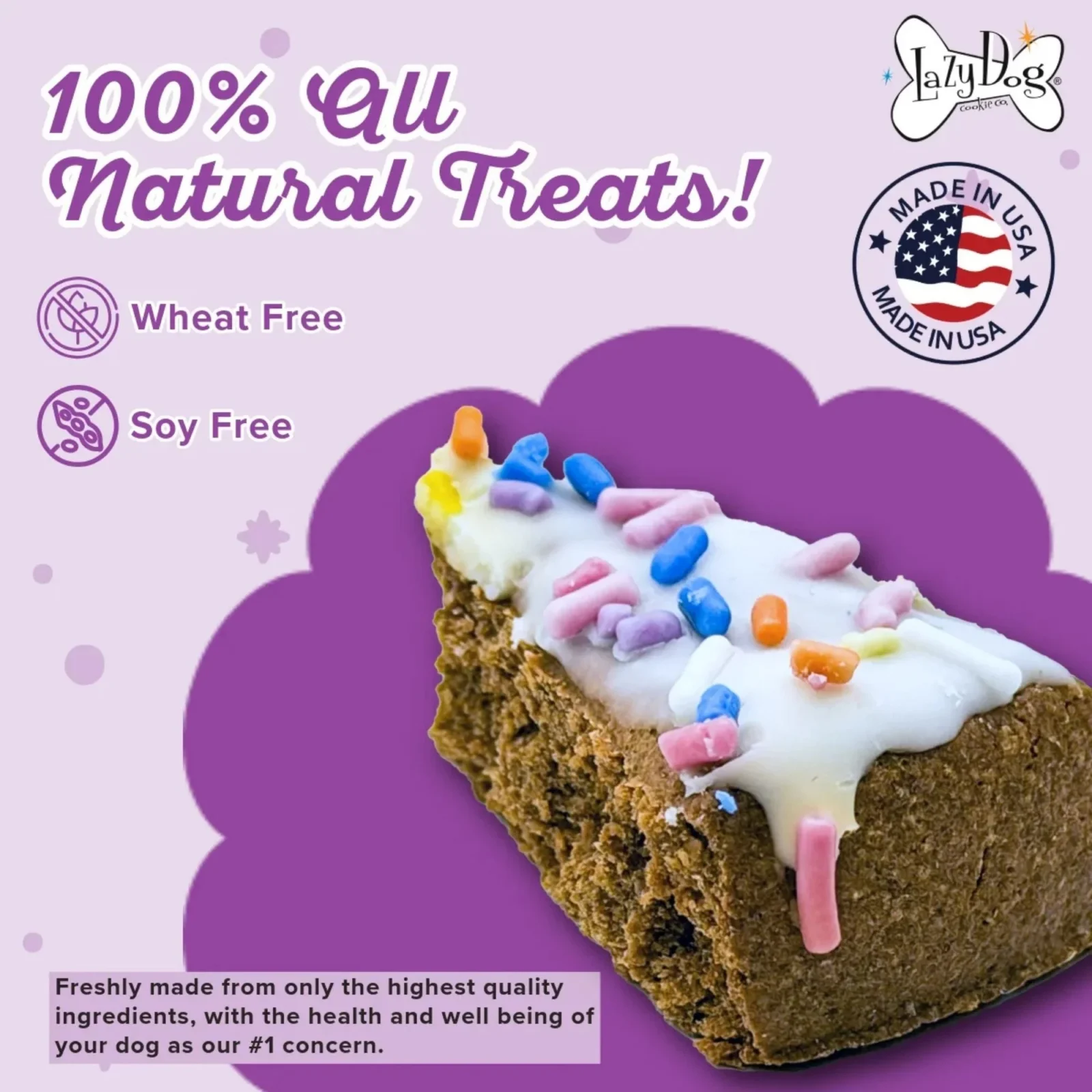 Lazy Dog Happy Birthday Pup-PIE for a Special Dog 5oz. - Image 2