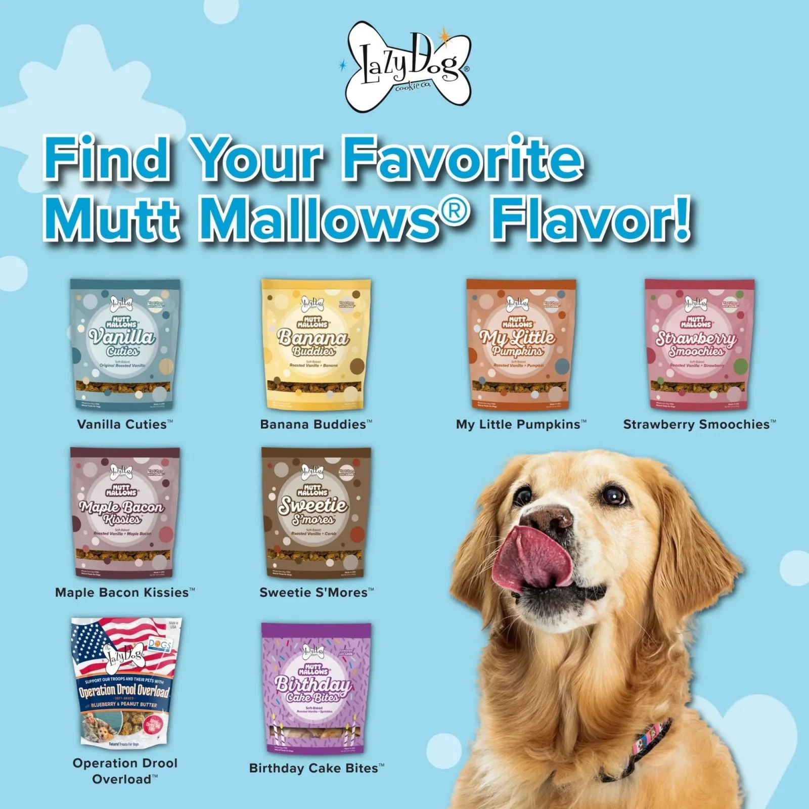 Lazy Dog Mutt Mallows Roasted Vanilla 5oz. (Case of 3) - Image 2