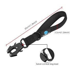 Leash Tactical Dog Collar