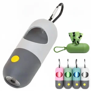 Led Light Pet Waste Bag Dispenser For Dogs Cats Dog Poop Scooper Bags Waste Bags Holder Dispensers Pet Clean