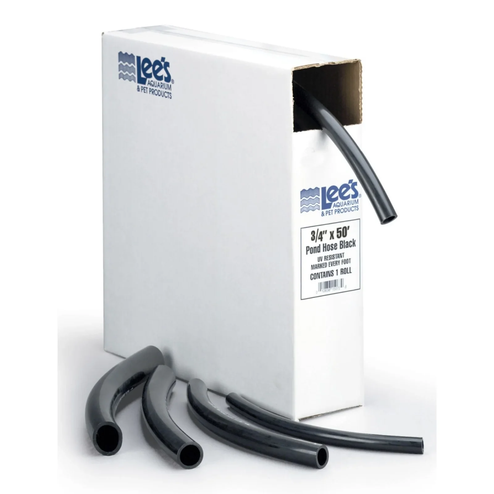 Lee's Aquarium & Pet Products Flex Pond Hose/Tubing Black, 1ea/3/4 In X 50 ft
