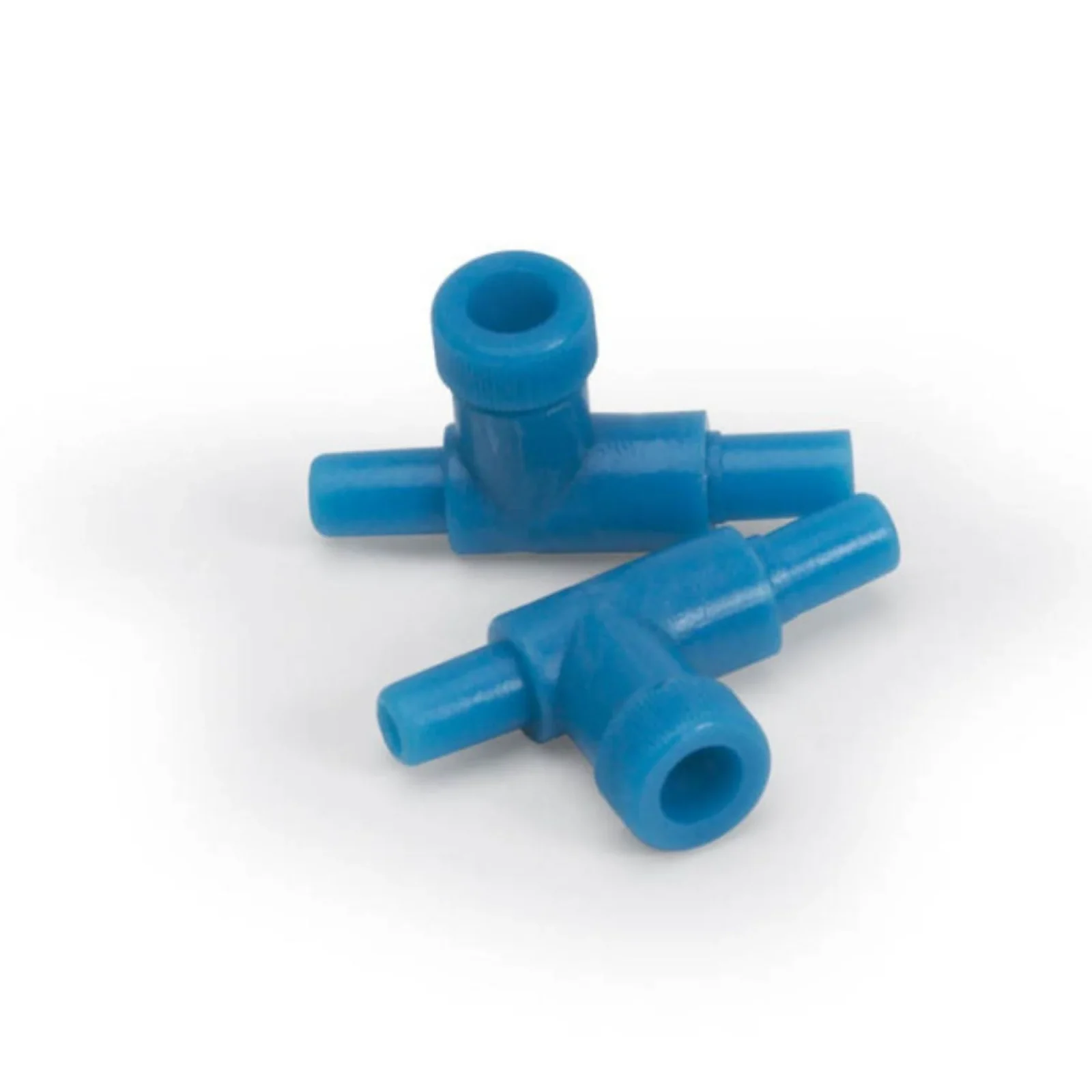 Lee's Aquarium & Pet Products Plastic Valve for Aquarium Pumps 2-Way, Blue, 1ea/2 pk