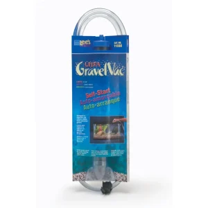 Lee's Aquarium & Pet Products Ultra GravelVac Self-Start Gravel Vacuum Cleaner with Nozzle & Clip 1ea/2In X 16 in, LG
