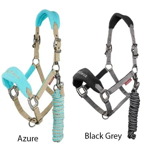 Lemieux Vogue Fleece Headcollar with Lead Rope - Image 2