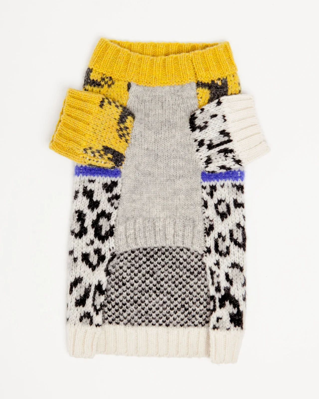 Leopard Combo Sweater (FINAL SALE) - Image 2