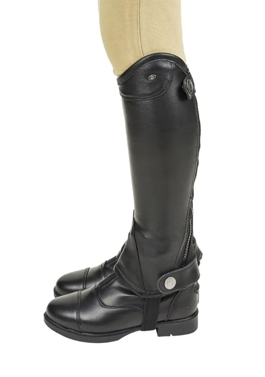 Léttia® Children’s London Leather Half Chaps - Image 2