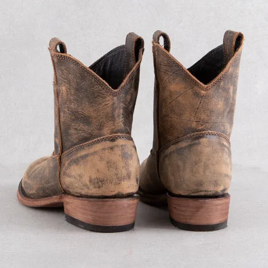 Liberty Black Vintage Canela Booties - Image 2