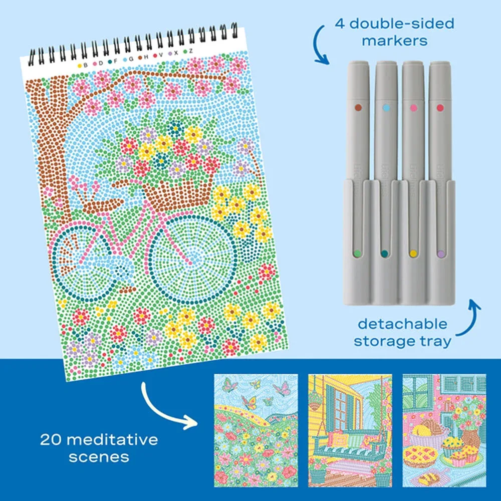 Lifelines Llc-Mcmanemin FlowArt Dot by Letter Cozy Cottage - Image 2