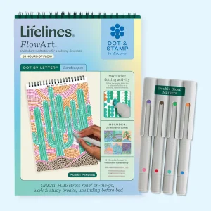 Lifelines Llc-Mcmanemin FlowArt Dot by Letter Landscapes