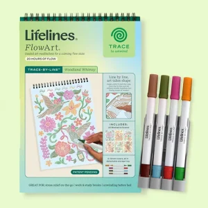Lifelines Llc-Mcmanemin FlowArt Trace by Line Woodland Whimsy