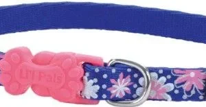 Li'L Pals Reflective Collar - Flowers with Dots