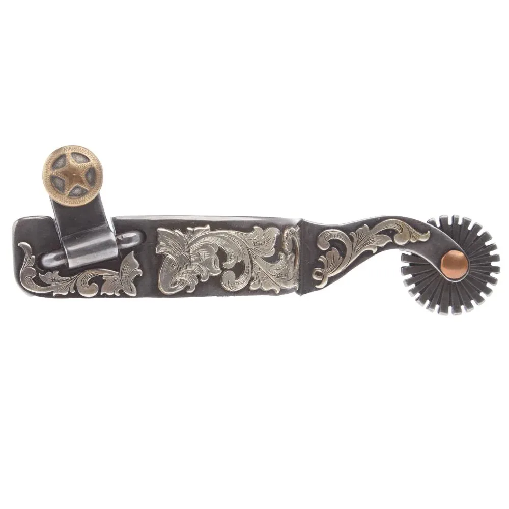 Lindy Guest Bits And Spurs 1in B Floral Spurs