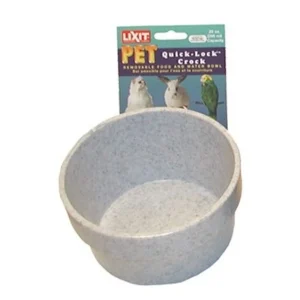 Lixit Quick Lock Crock Granite 1ea/20oz.