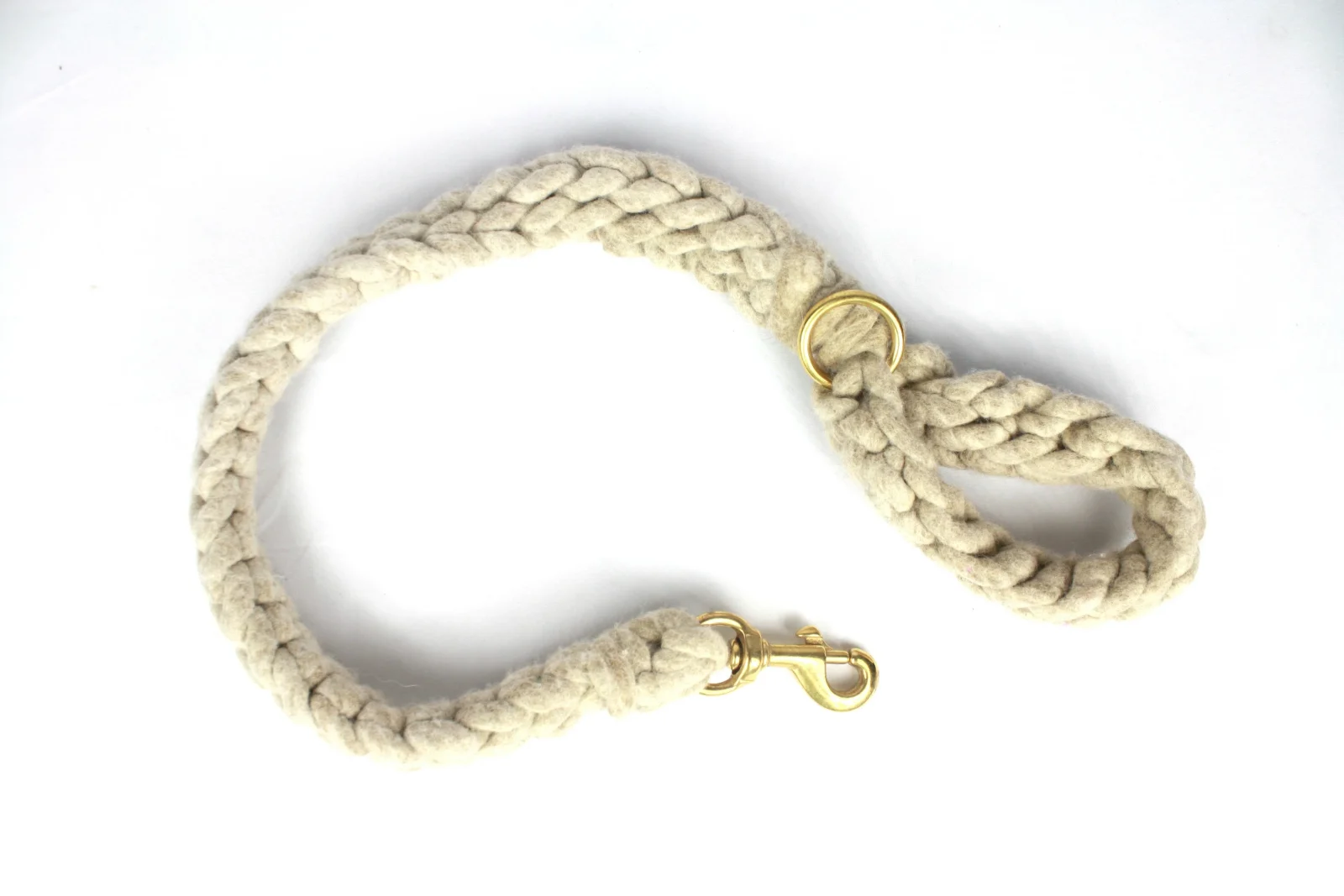 LOOPY MANGO | DIY Dog Leash Kit in Heather Grey