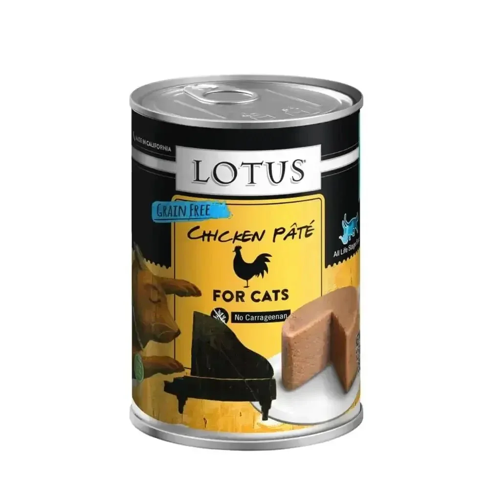 Lotus Chicken Pate Grain-Free Canned Cat Food