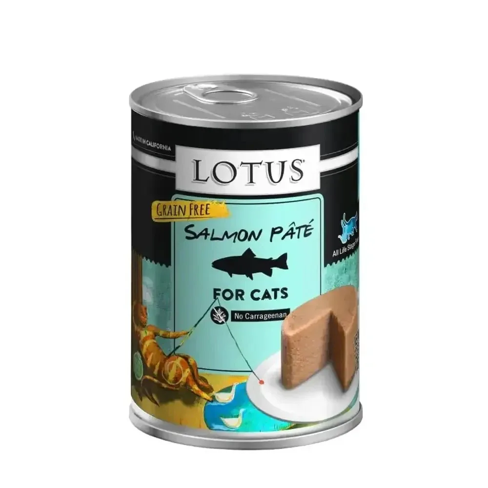 Lotus Salmon Pate Grain-Free Canned Cat Food