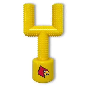 Louisville Hard Nylon Football Goal Post Dog Chew Toy