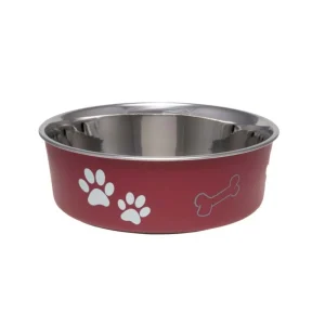 Loving Pet Bella Bowl Merlot Large