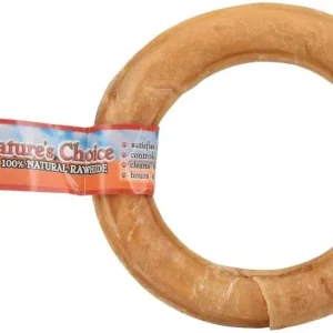 Loving Pets Nature's Choice Pressed Rawhide Donut
