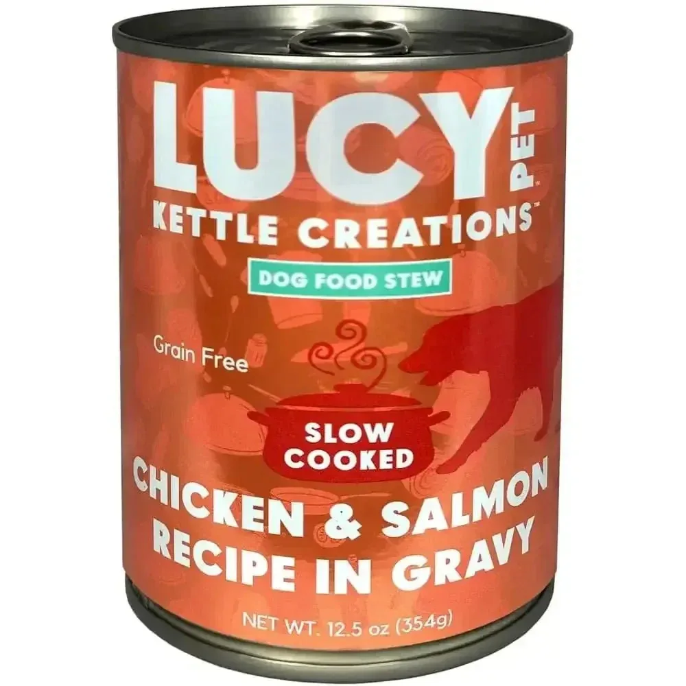 Lucy Pet Products Kettle Creations Wet Dog Food in Gravy – 12ea/12.5oz