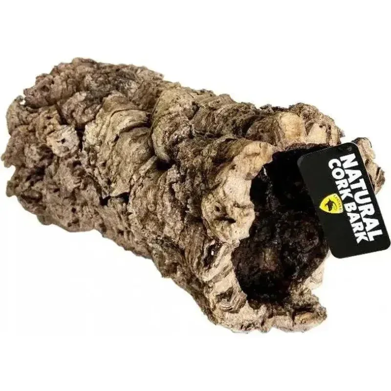 Lugarti’s Natural Cork Bark Round Reptile Hideout