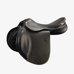 Lyon Leather Close Contact Jump Saddle Black
